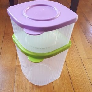 Tupperware fresh n cool containers
